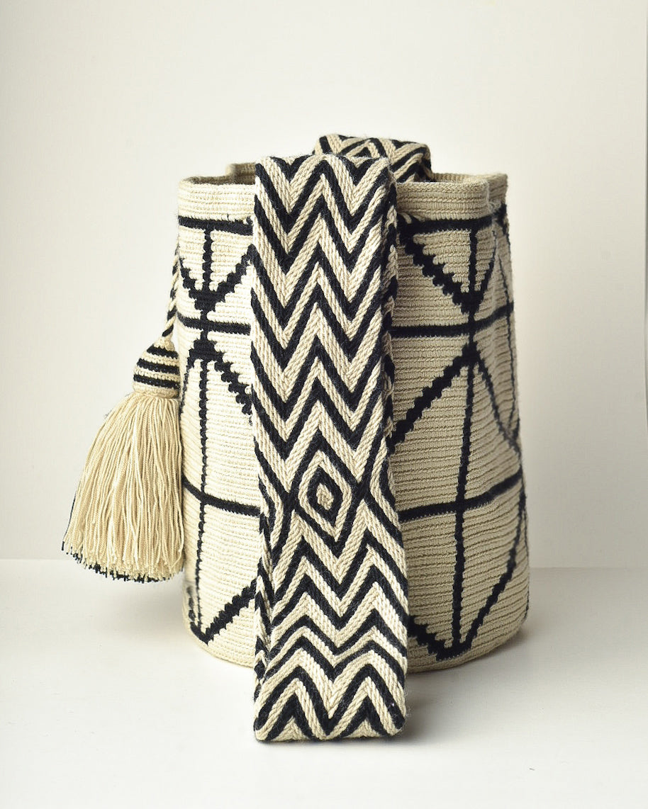 SAMAN BEIGE&BLACK
