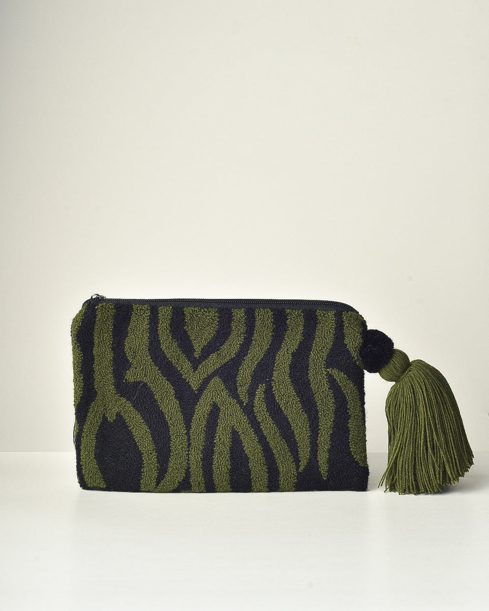 ZEBRA GREEN&BLACK