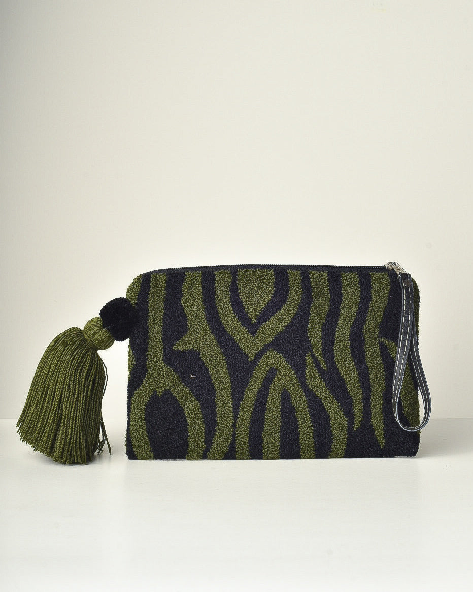 ZEBRA GREEN&BLACK